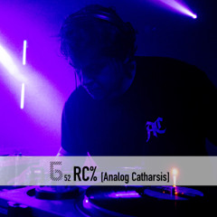 Б podcast 52 / DJ RC% [Analog Catharsis]