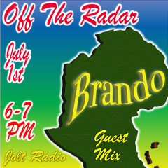 Off The Radar Ep. 008 M.A.P B2B BRANDO @ Jolt Radio