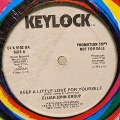 Elija John Group - Keep A Little Love For Yourself (Delfonic Edit)