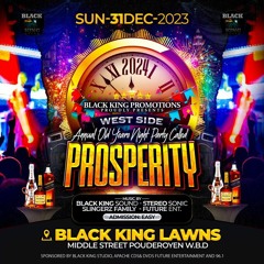 STEREO SONIC DJ DENZIL BLACK KING LAND PROSPERITY NEW YEAR'S NIGHT