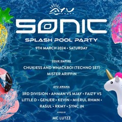 AHMAN & MJAY: SONIC Splash Pool Party @ Ayu Awana Genting Highland 09/03/2024