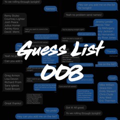 GUESS LIST 008