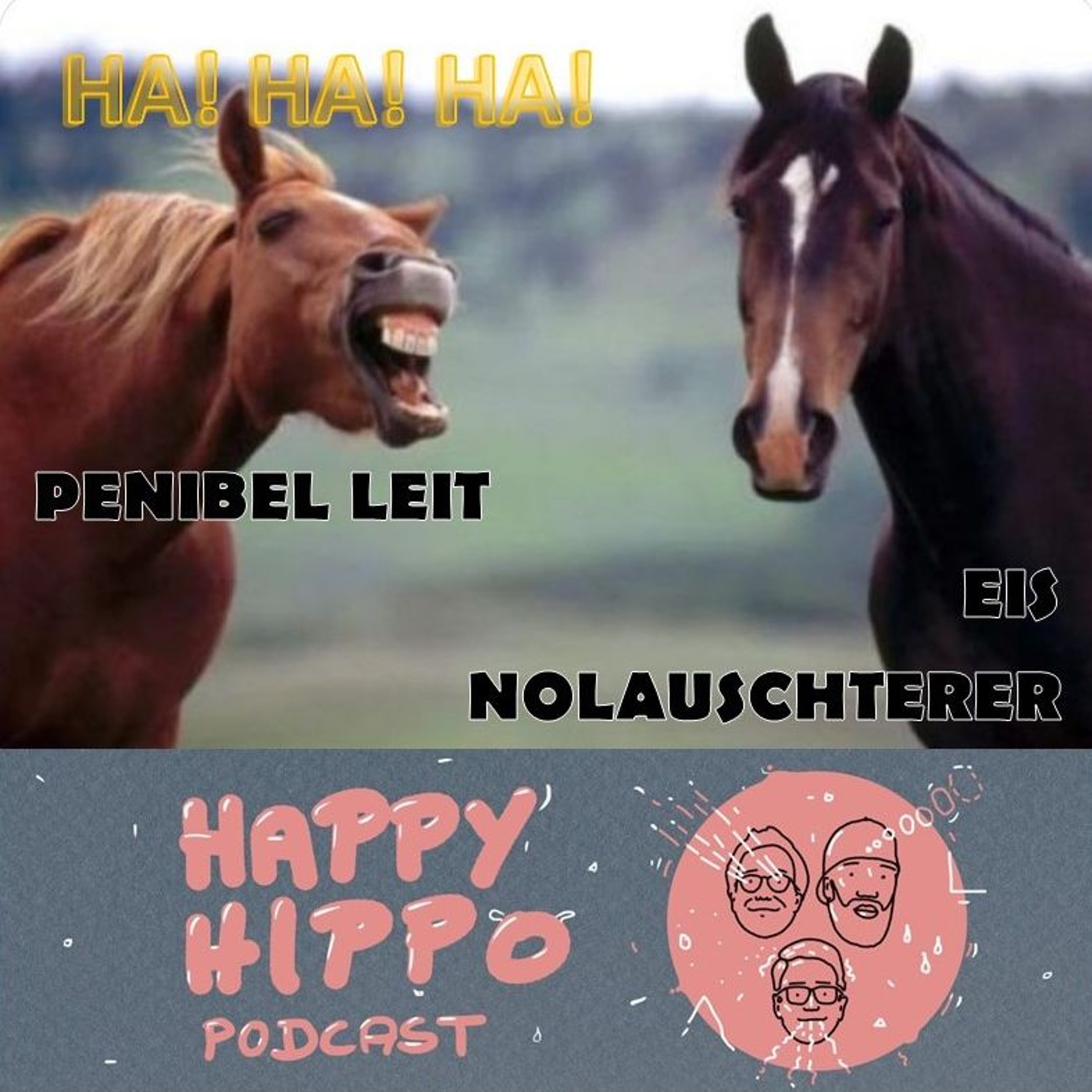 132 Happy Hippo Podcast - Domm Wéi Ee Päerd episode artwork