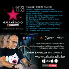 Planet Progressiv' Mix 13 Sept 2020 Galaxie Radio Belgium