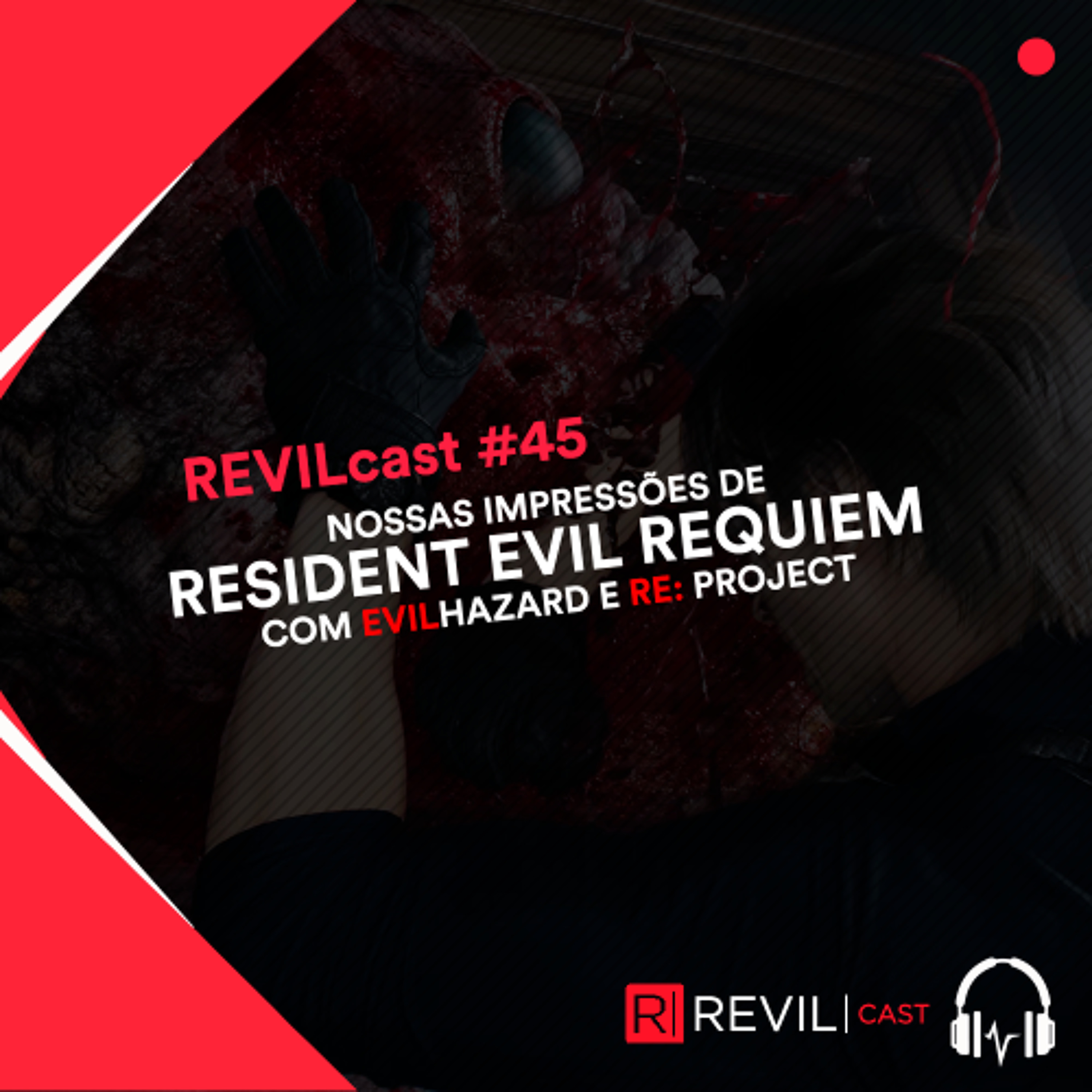 Nossas impressões de Resident Evil Requiem (ft. EvilHazard e RE: Project) - REVILcast #45