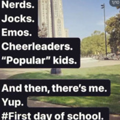 look at the sky (its a cool sunset rn)