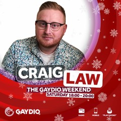 The Gaydio Weekend - 23rd December 2023 (Xmas Eve Eve Anthems Special)