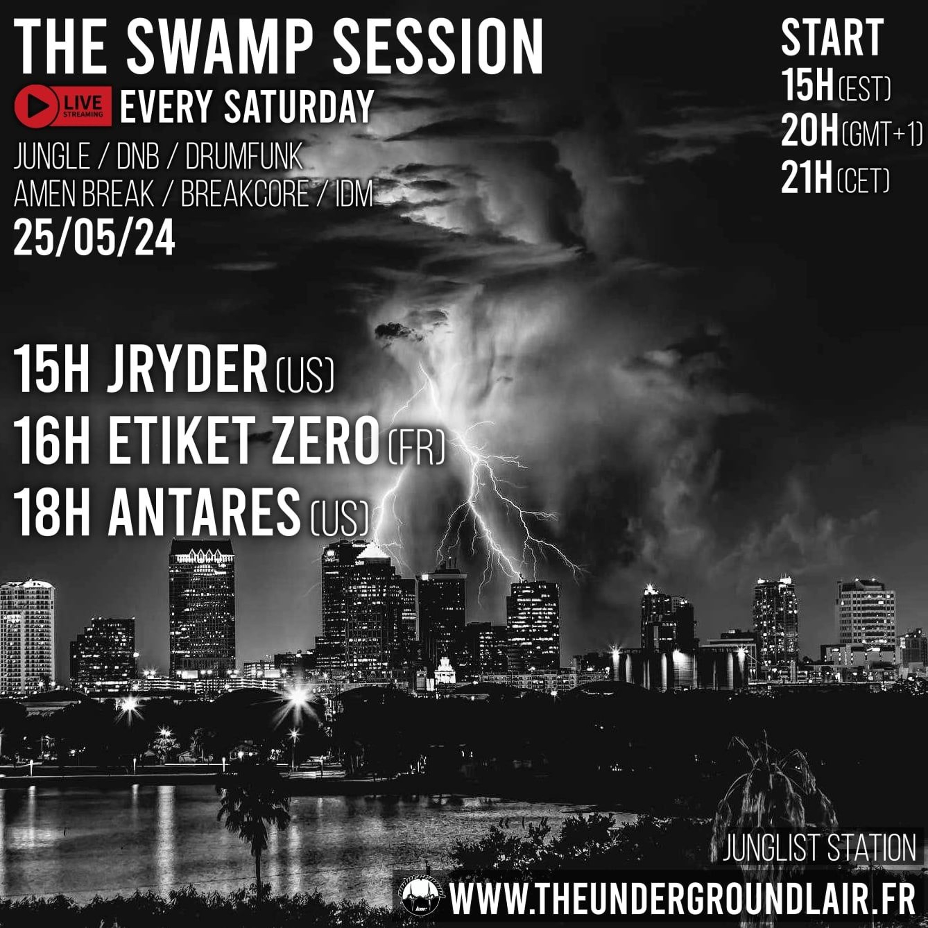 Antares LIVE On The Underground Lair - The Swamp Session - 25.05.2024 episode artwork