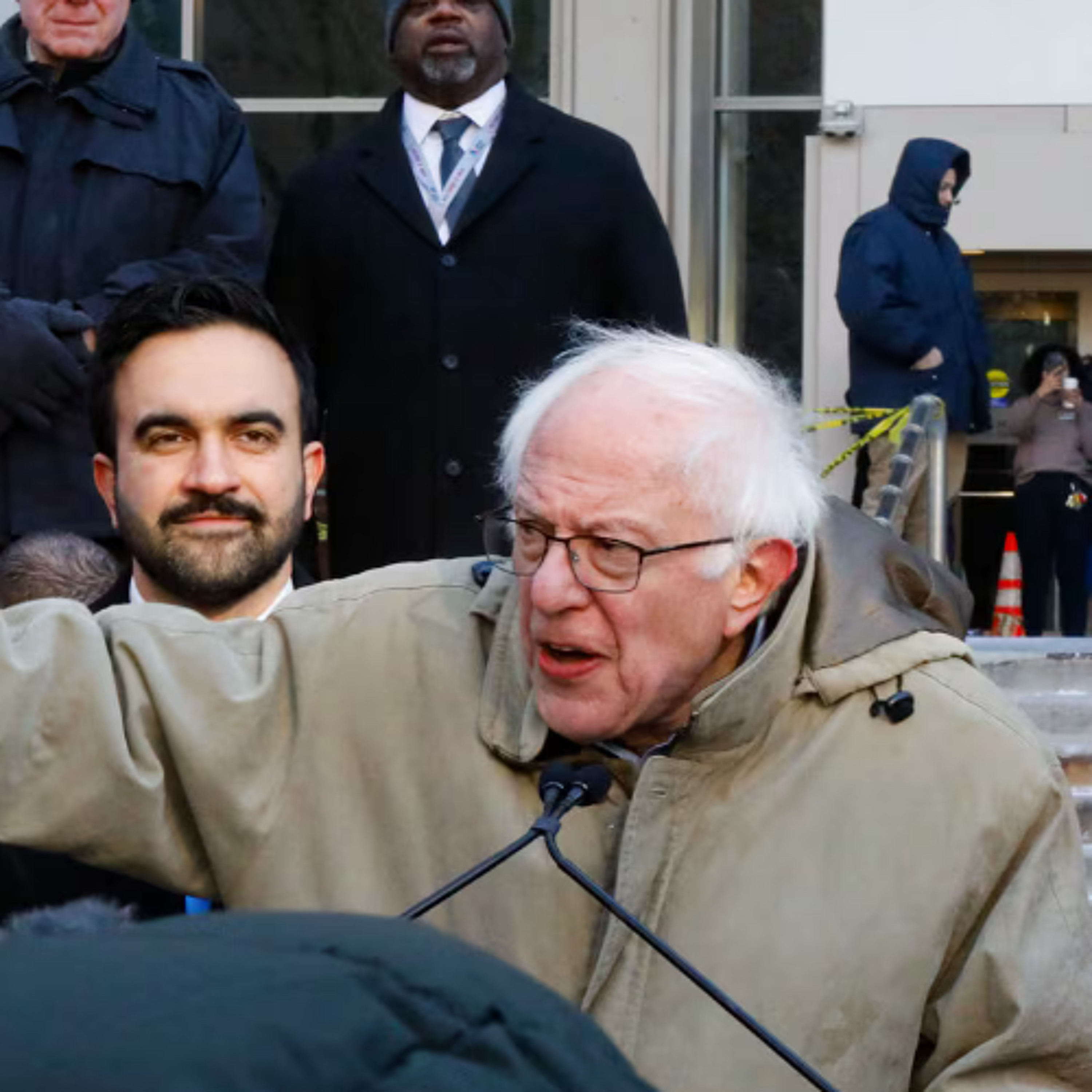 012026 Mikie Sherrill, in NJ, Bernie Sanders with Nurses, Greenland, Davos, Canada episode artwork