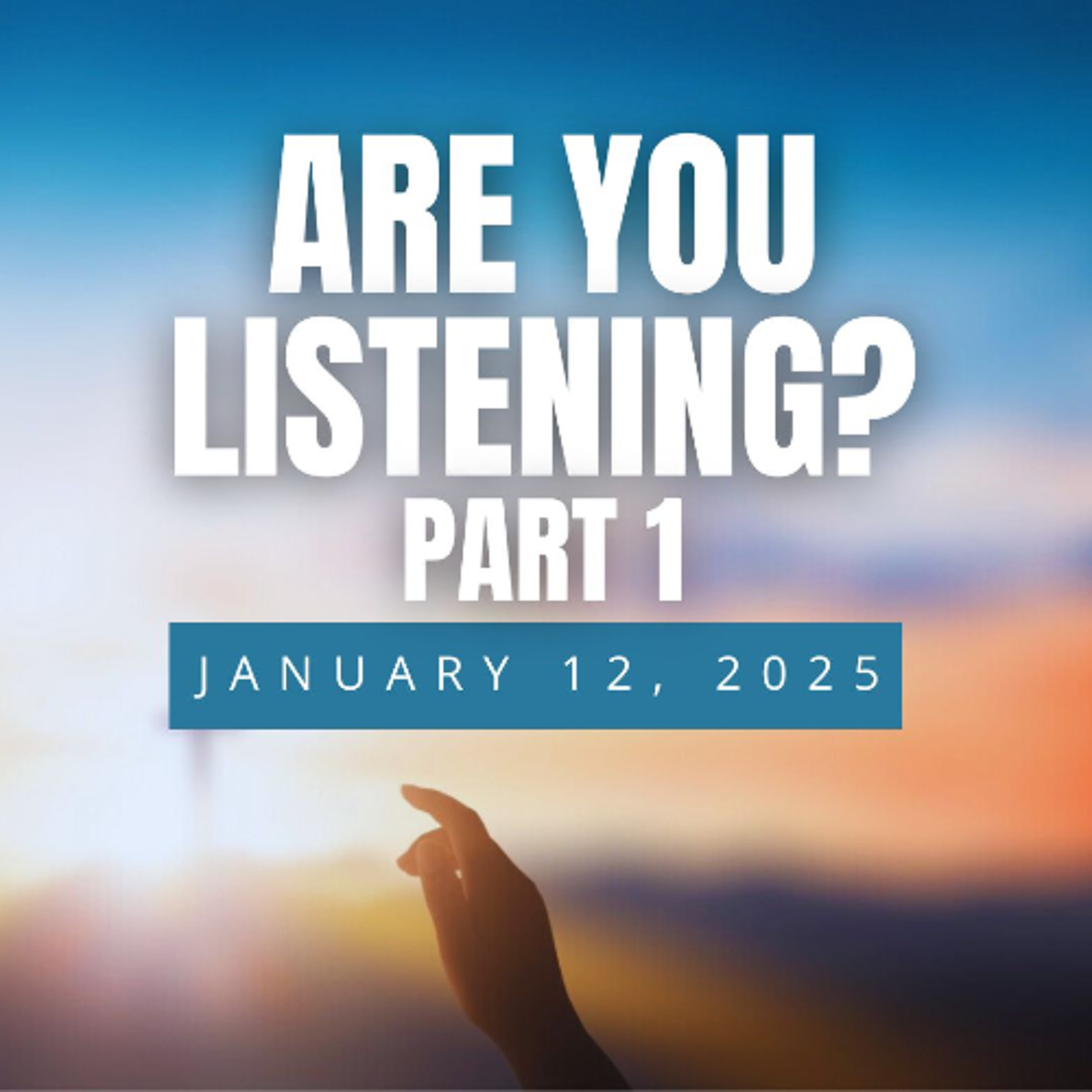 Are You Listening? Part 1 episode artwork
