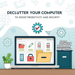 Declutter Your Computer To Boost Productivity And Security