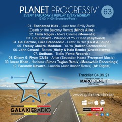 Marc Denuit // Planet Progressiv' 063 04.09.21 // Galaxie Radio Belgium