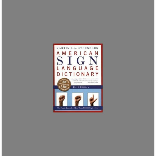 Stream PDF DOWNLOAD American Sign Language Dictionary Ebooks download