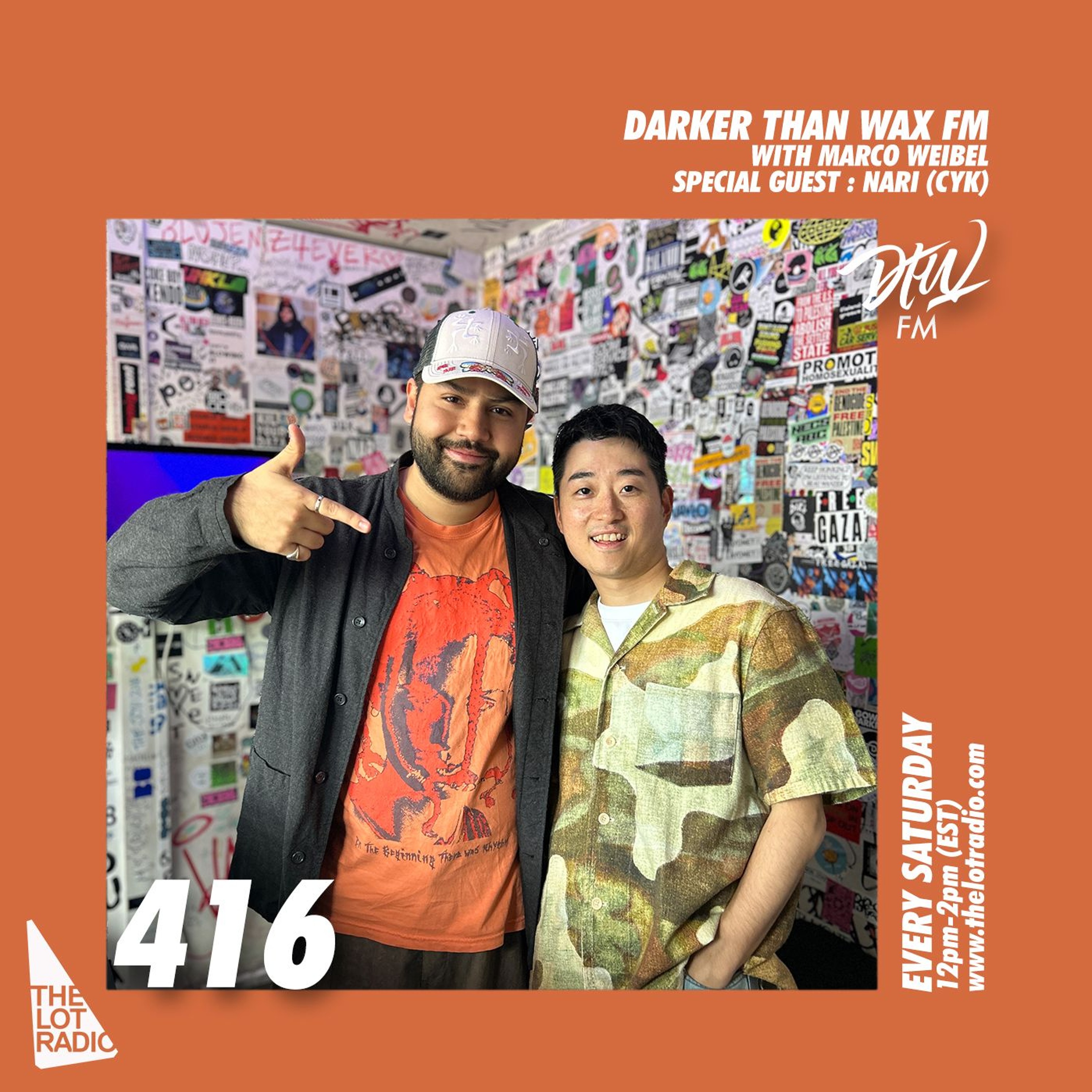 Darker Than Wax FM #416 w/ Marco Weibel & Nari (CYK) • 18th May 2024