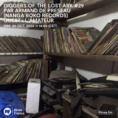 Armand de Preseau (Nanga Boko Records) - Diggers Of The Lost Ark - Episode #29 (Rinse FM 20/10/2024)