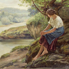 Die Forelle par Aksel Rykkvin