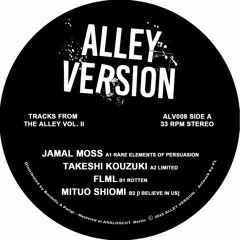 [ALV008] V.A. : JAMAL MOSS / TAKESHI KOUZUKI / FLML / MITUO SHIOMI (Snippets)