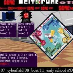 07_cyberfield 08_boat 11_early school AND [Deltarune: 11xSame Other Puppet] (Spite Puppet, Very Serious)