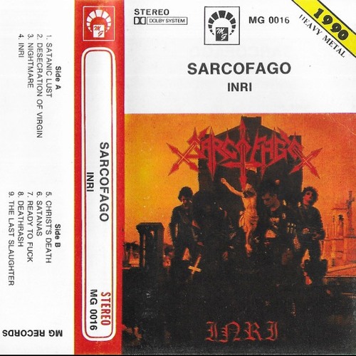 Stream Sarcofago - INRI FULL ALBUM 1987 by uzumakiarai | Listen