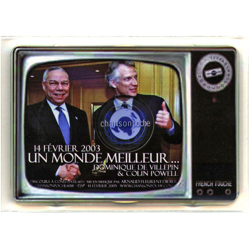 Un monde meilleur... (14 février 2003, discours à l'ONU) [Extraits]