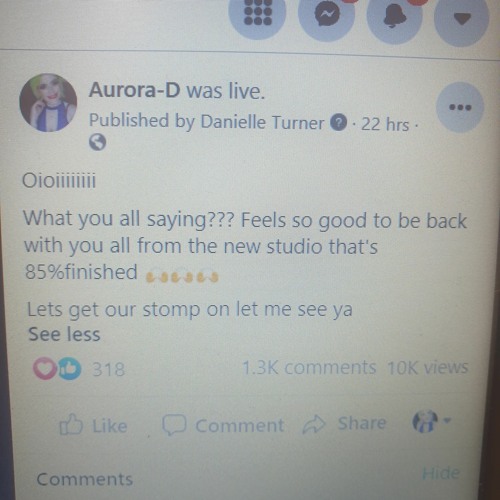 Aurora-D - Facebook Live - 08 - 05 - 21