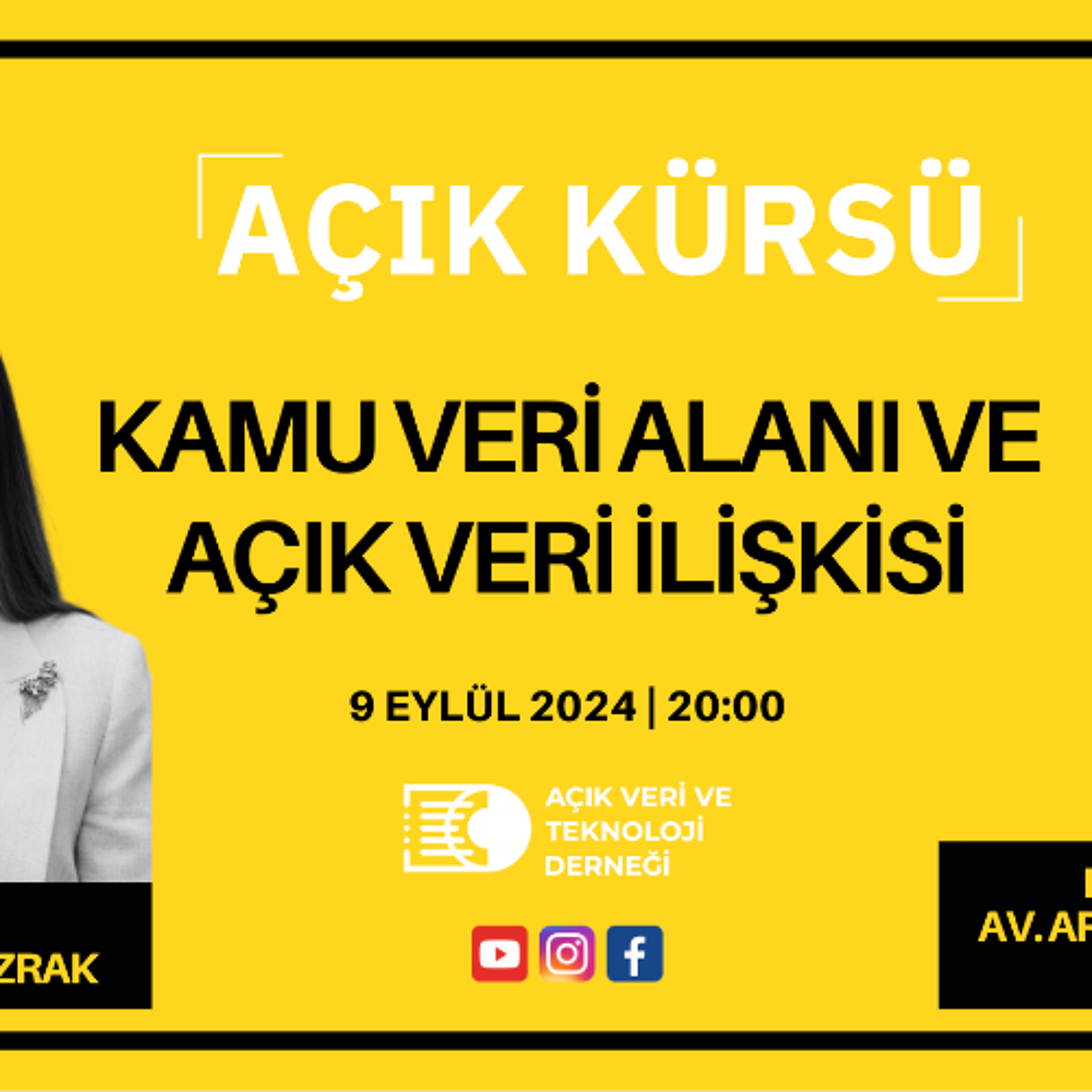 "Kamu Veri Alanı ve Açık Veri İlişkisi" | Bölüm39 episode artwork