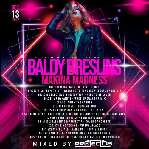 Baldy Breslins Makina Madness - Mixed By Project 88