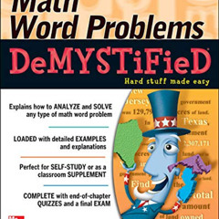 [View] EPUB 📖 Math Word Problems Demystified 2/E by  Allan Bluman [EPUB KINDLE PDF E