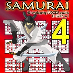 Epub✔ Super Samurai Sudoku: 65 overlapping puzzles, 13 grids in 1 (Super