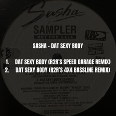 Sasha - Dat Sexy Body (R2R's Speed Garage Remix)