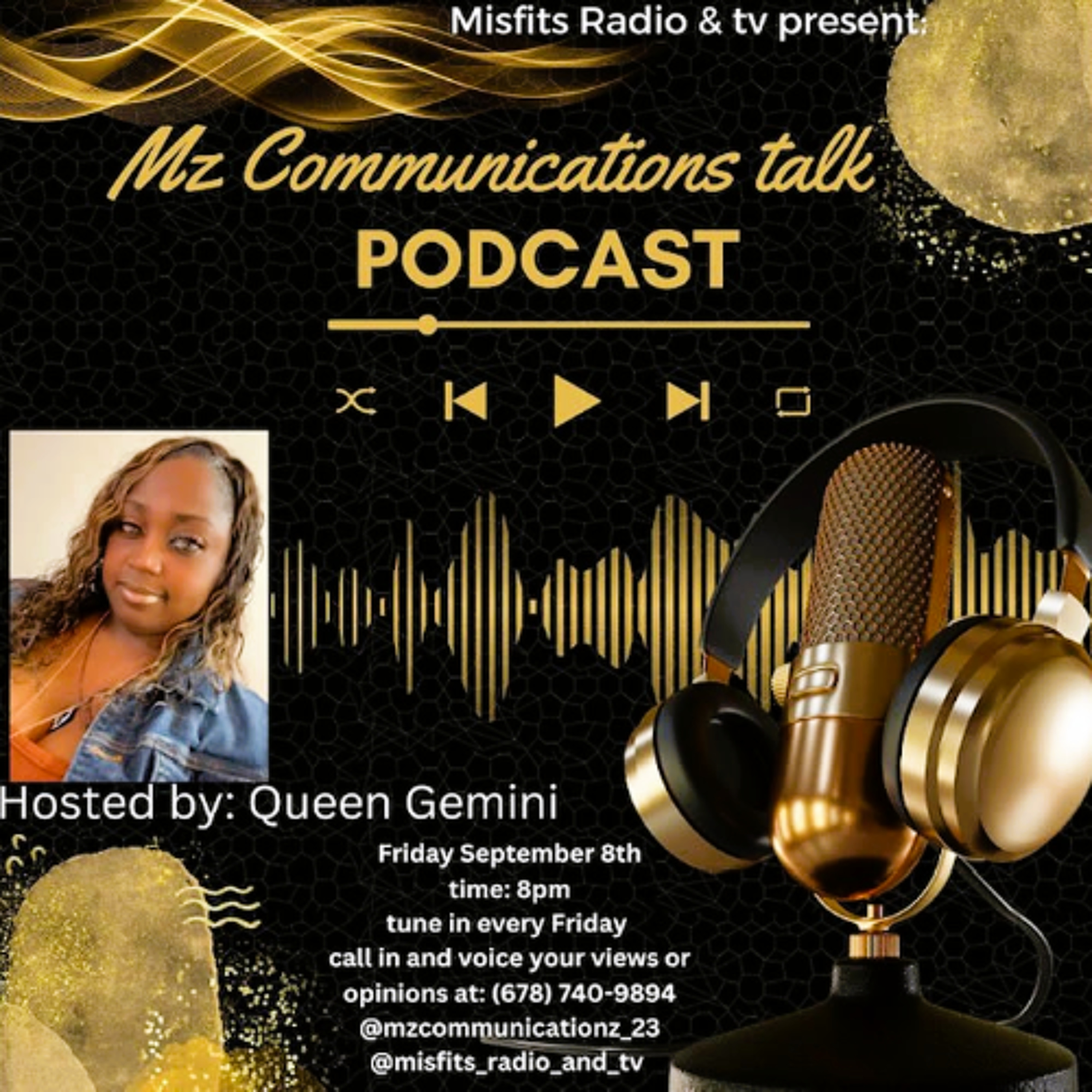 Mz. Communications Talk Podcast 1-28-2025 episode artwork