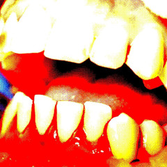 brushing teeth with rose thorns
