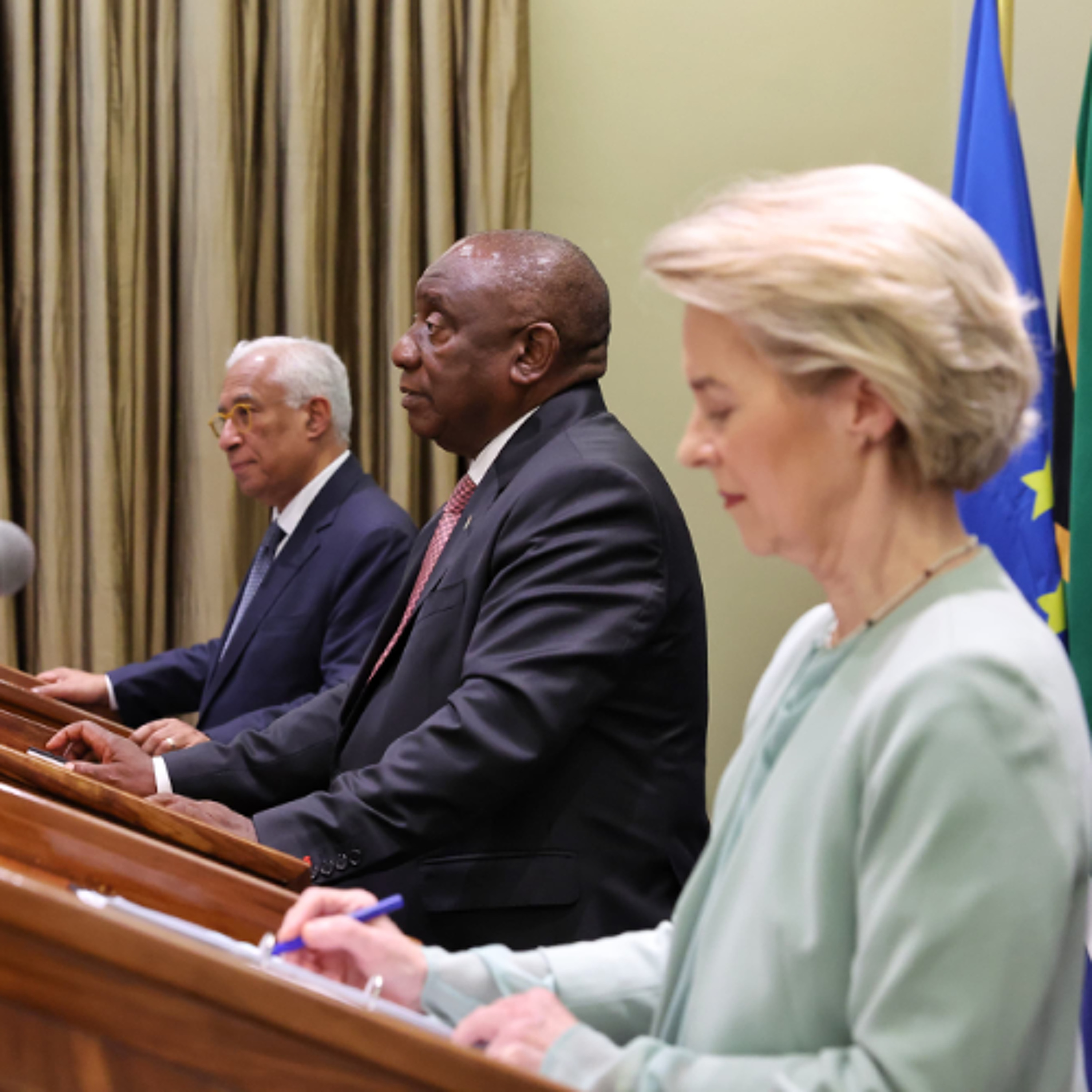 South Africa-European Union Joint Media briefing at the conclusion of the 8th SA-EU Summit