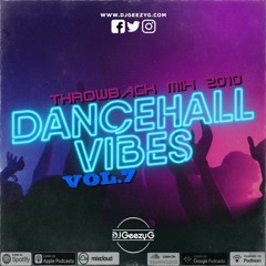 DANCEHALL VIBES VOL. 7 2010 - THROWBACK MIX (RED & BLACK EDITION)
