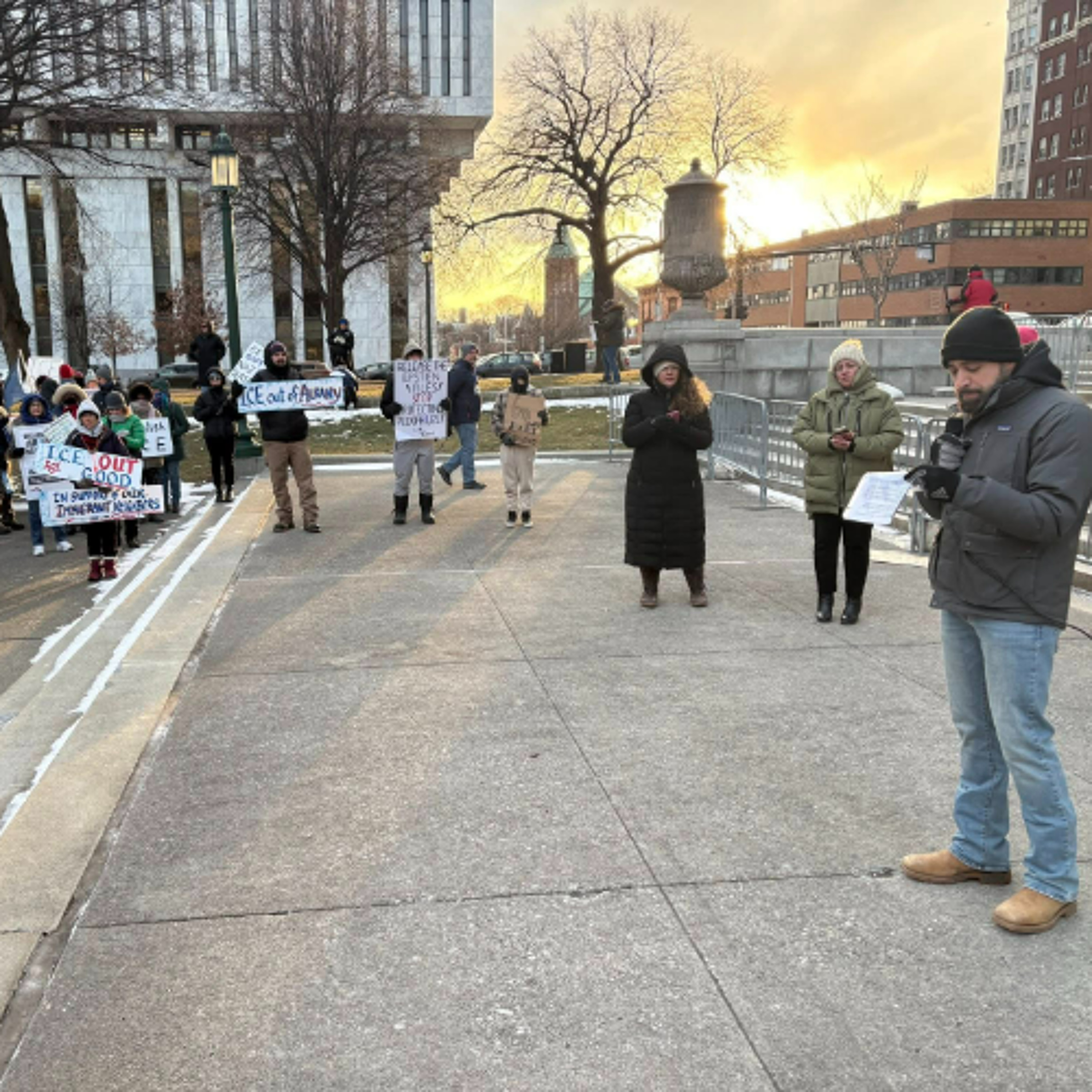 Say No to Ice Albany Jan. 23 Capitol episode artwork
