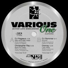 DJ PEGASUZ | CHRISTOPHER RAU | DJ SOMMER | DONNAY - VARIOUS ONE - ALIFE002