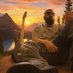 Valley boy with his guitar.