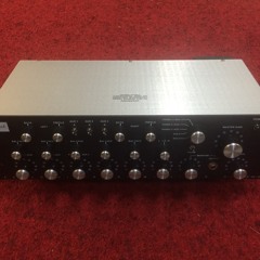 two Technics 1200 and one mixer