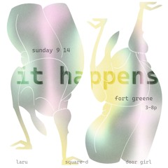 LARU -  It Happens  - September 14th 2025