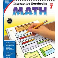 ❤️ Download Carson Dellosa | Math Interactive Notebook | 7th Grade, 96pgs (Interactive Notebooks