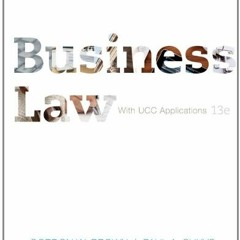 [Read] EPUB 💝 Business Law with UCC Applications Student Edition by  Gordon Brown &