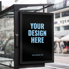 Display Werbung Mockup Free Psd Kostenlos Downloaden