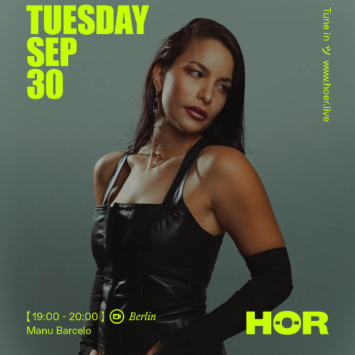 Manu Barcelo at @hoerberlin Sept 30th 2025