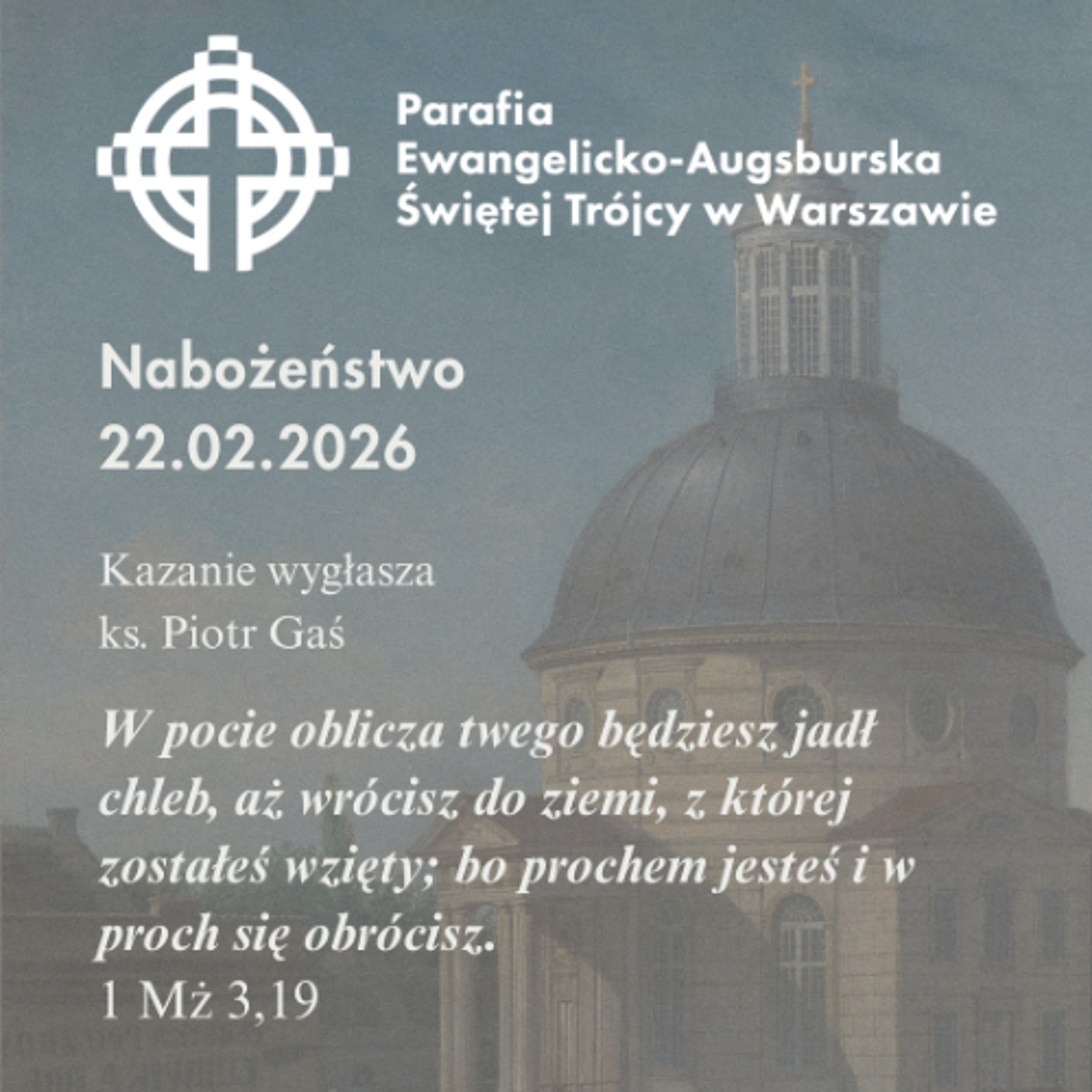 Niedziela ze Słowem, rozważanie z nabożeństwa 22 lutego 2026 episode artwork