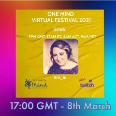 One Mind Virtual Festival 8th March 2021