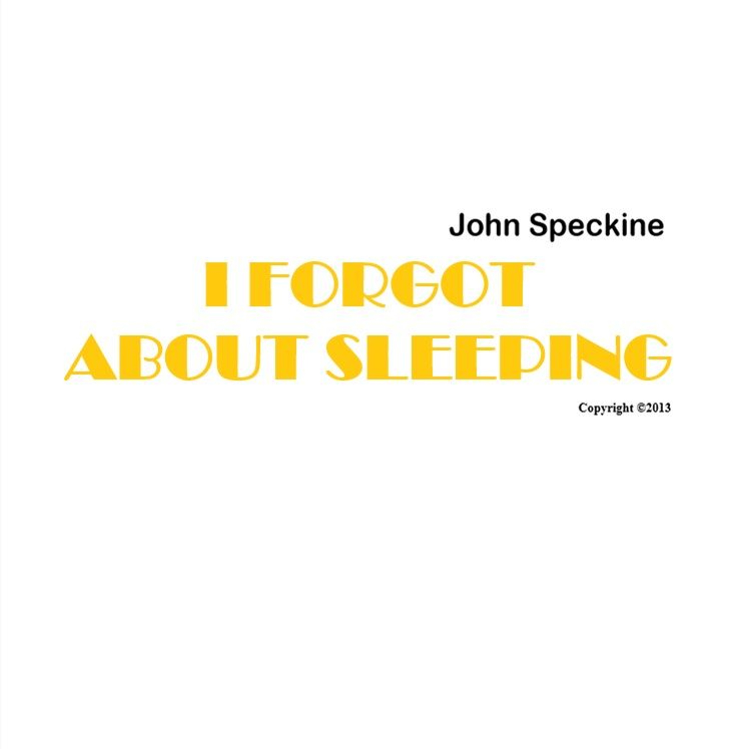 I Forgot About Sleeping episode artwork