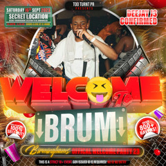 DEEJAY J3 PRESENTS : Welcome To Brum Promo Mix 2023 (FRESHERS WELCOME 23)