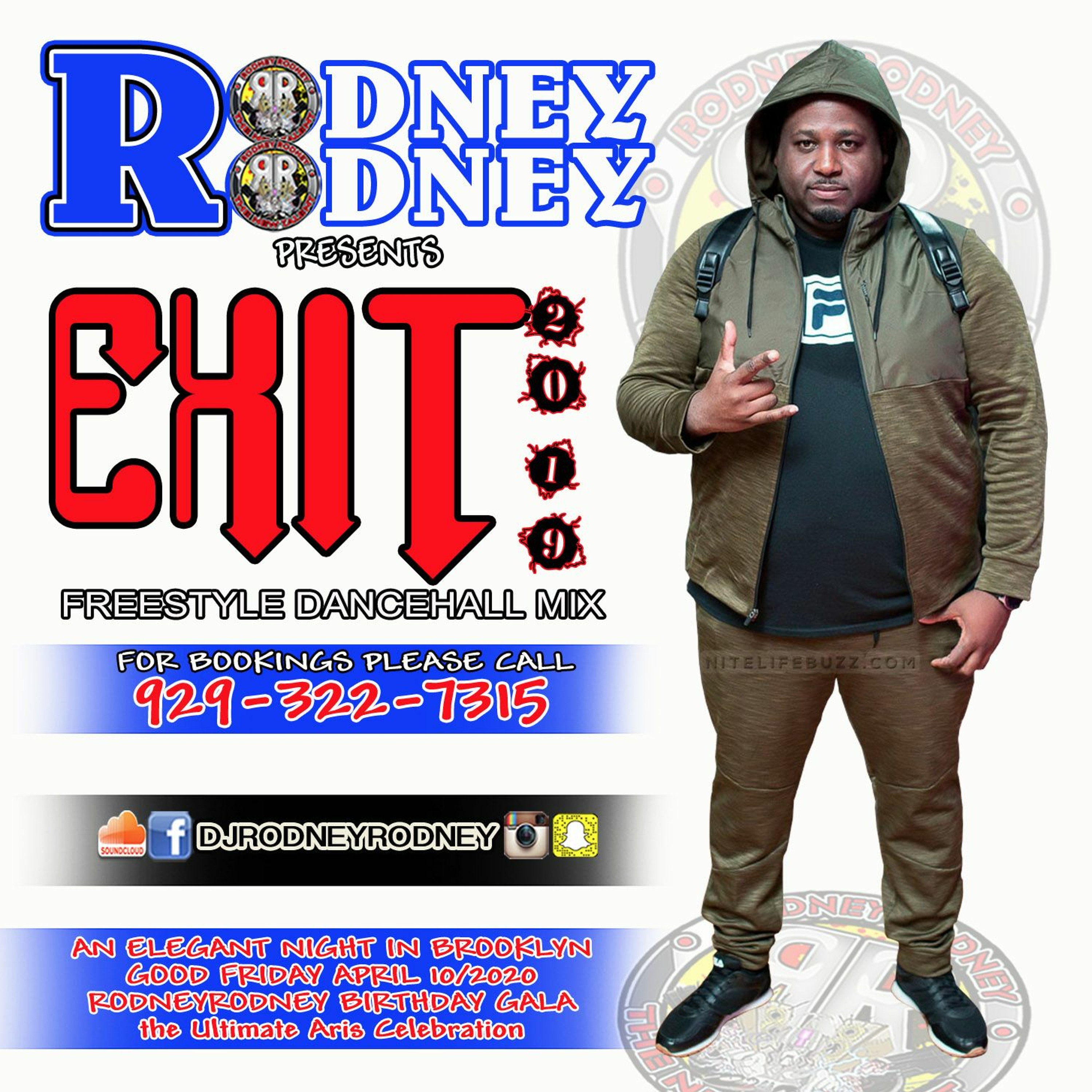 RODEYRODNEY Pres.EXIT 2019 Best Of Last Year FREESTYLE DANCEHALL MIX episode artwork