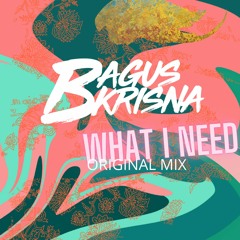 What I Need (Original Mix)