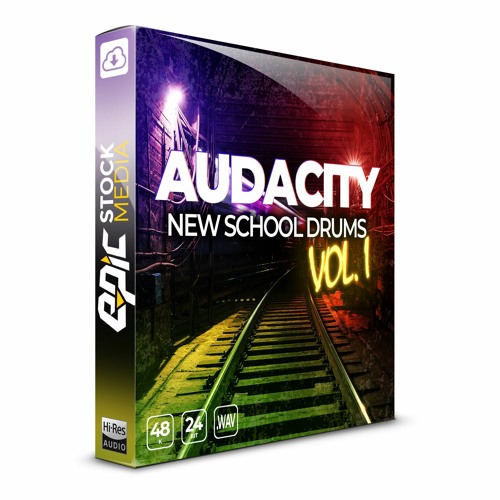 Stream Audacity New School Drums Vol. 1 Hip Hop Drum One Shot Sample